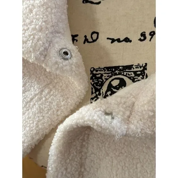 Calvin Klein Cream Cozy Cape - Picture 2 of 6